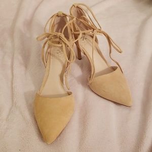 Vince Camuto Lace Up Heels